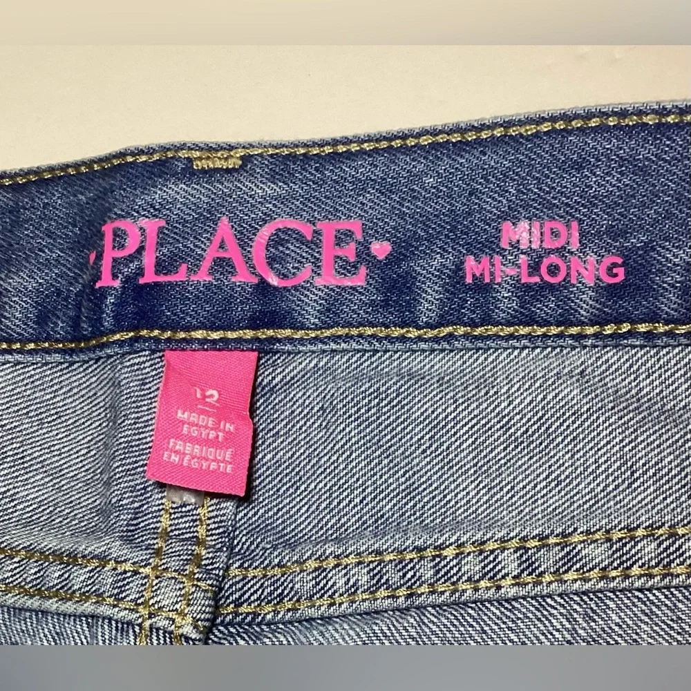 The Children’s Place 2-Pack Girls Size 12 Jean Shorts
